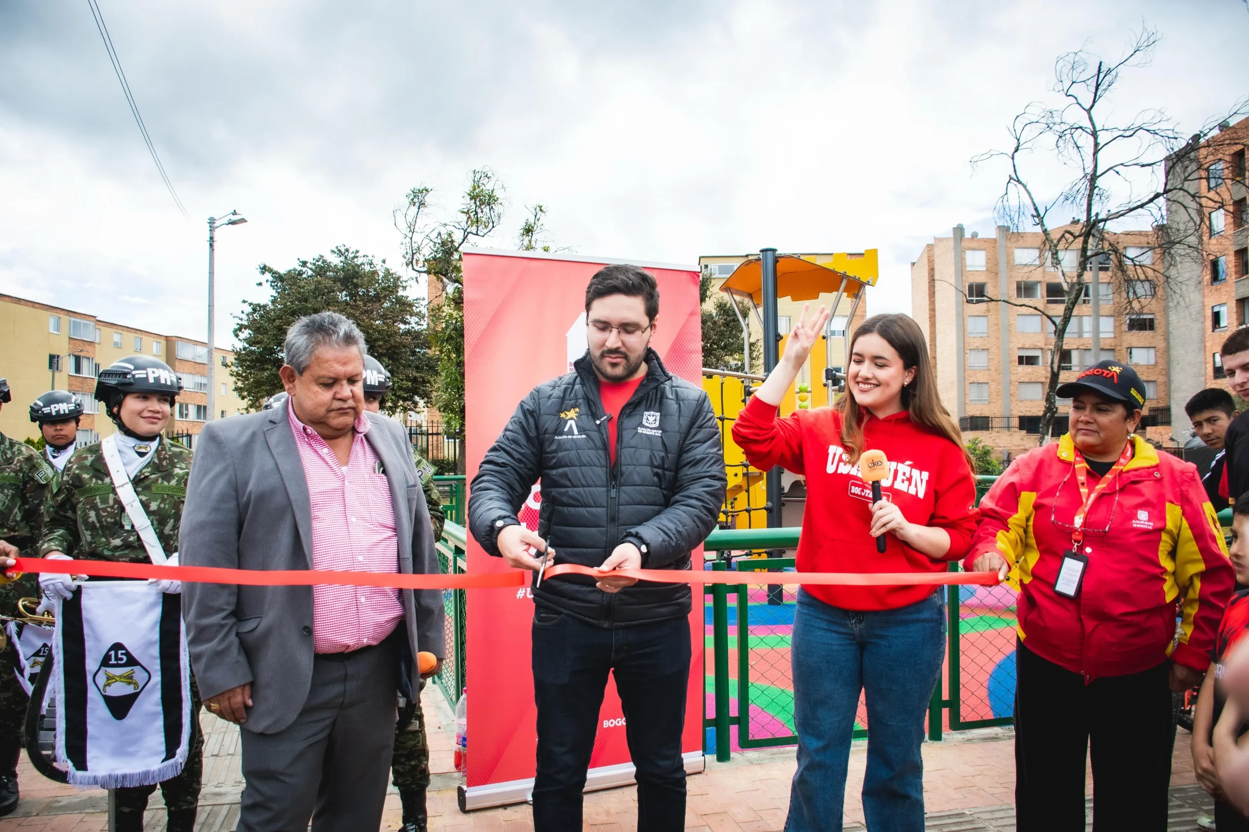 Inauguración parque Estrella Norte - Localidad de Usaquén